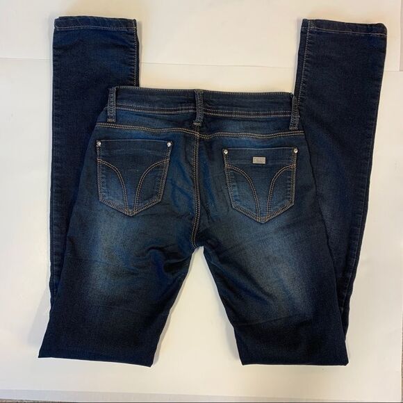 D&G Dolce & Gabbana blue slim fit skinny low rise denim jeans - Picture 3 of 16